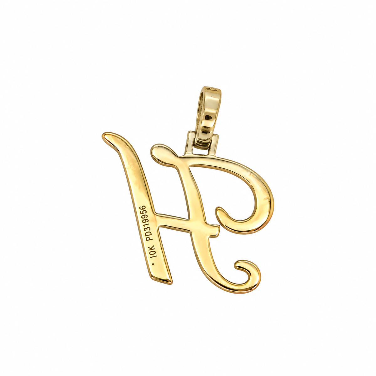 "H" Initial Pendant