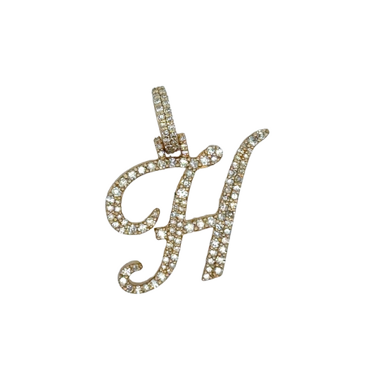 "H" Initial Pendant