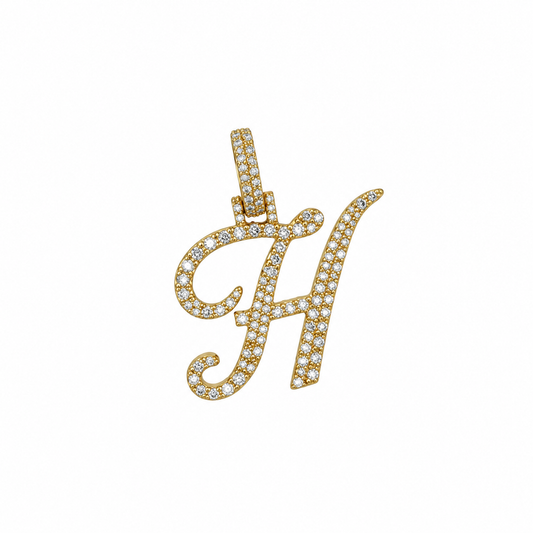 "H" Initial Pendant