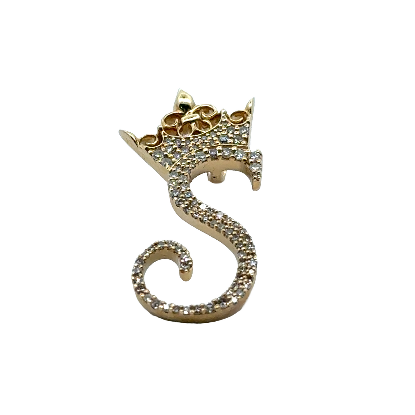 "S" Initial Pendant