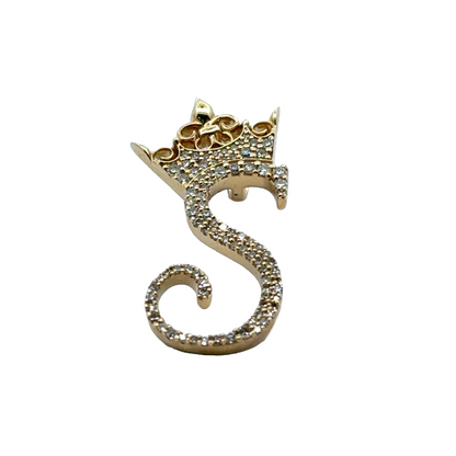 "S" Initial Pendant
