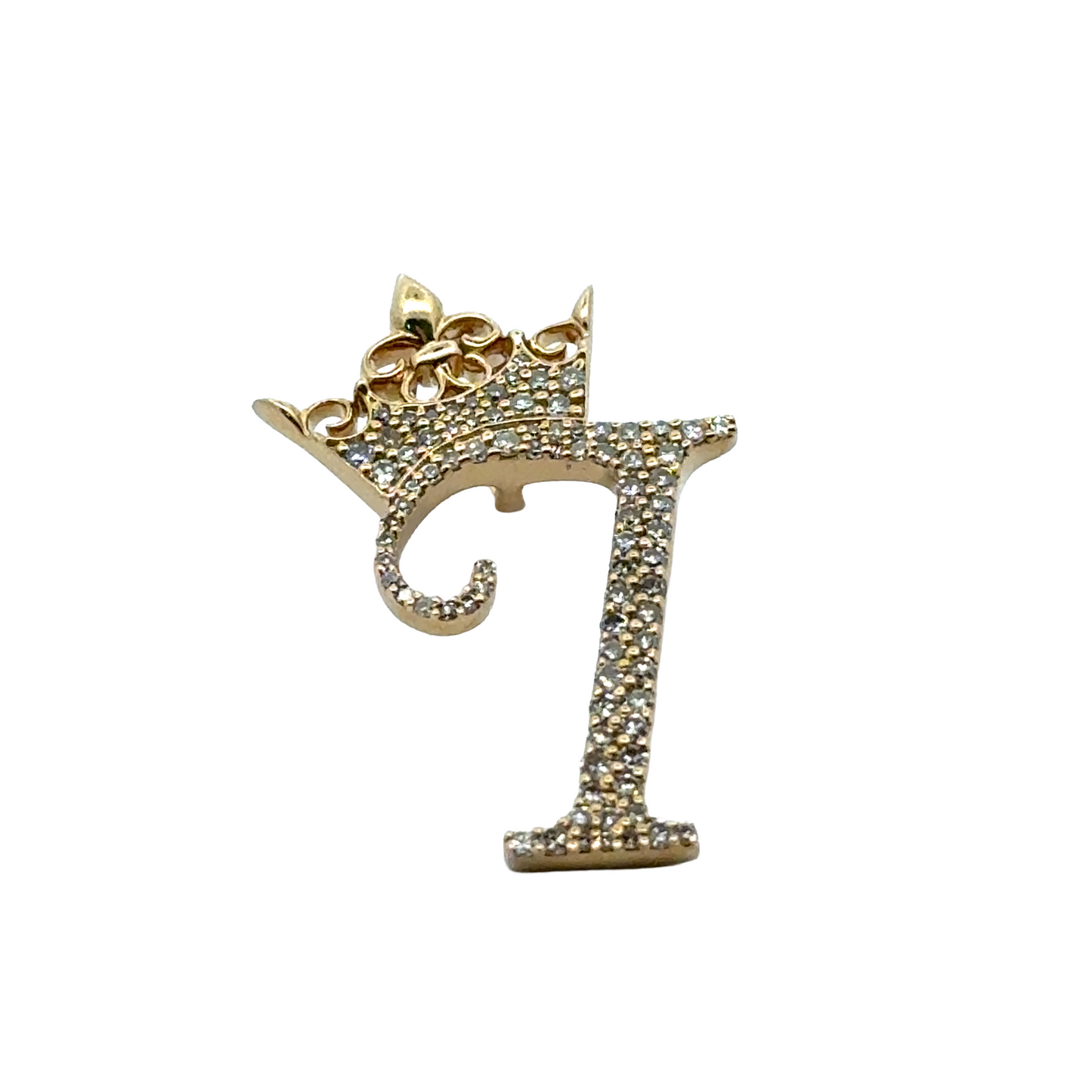 "I" Initial Pendant