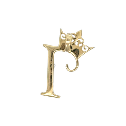 "I" Initial Pendant