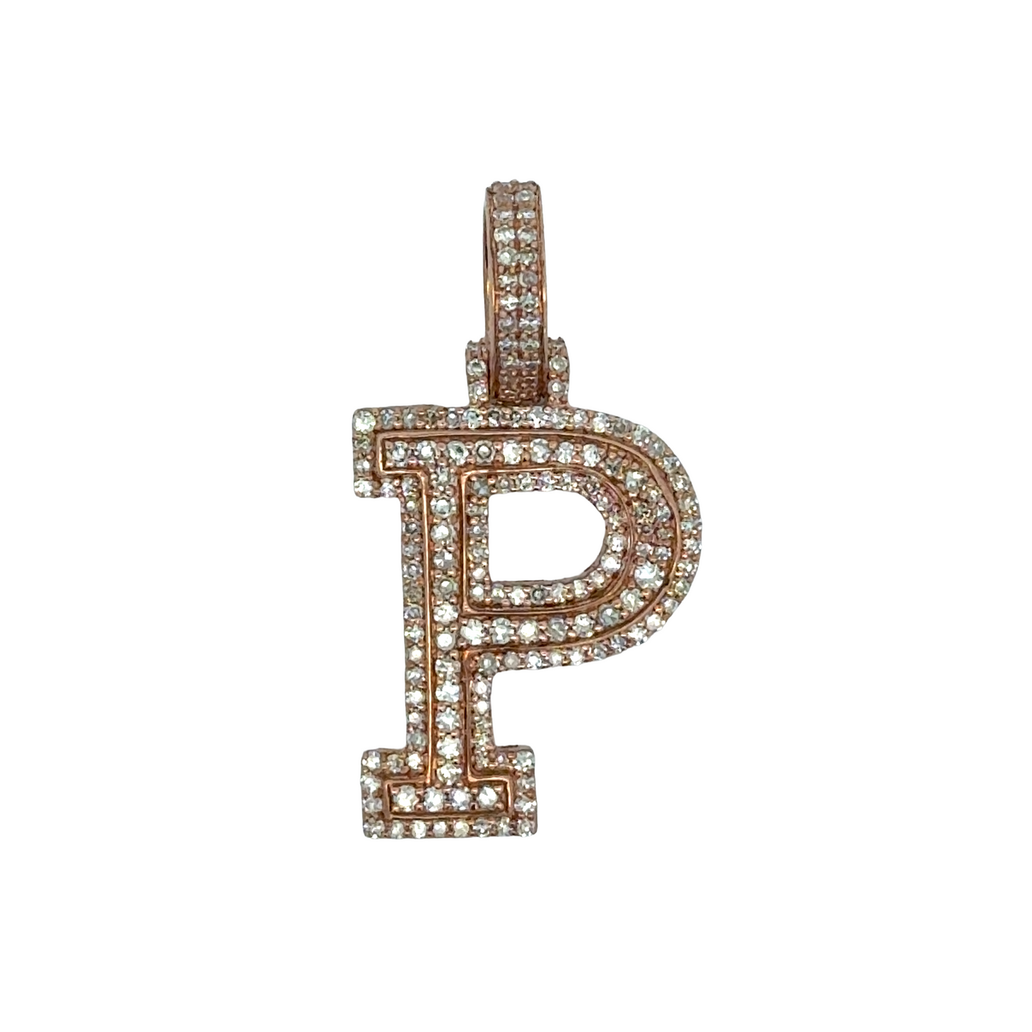 "P" Initial Pendant