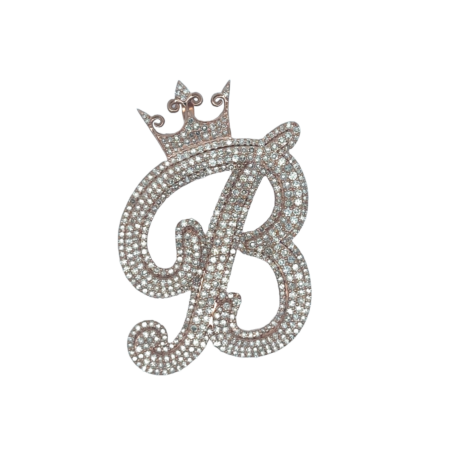 "B" Initial Pendant
