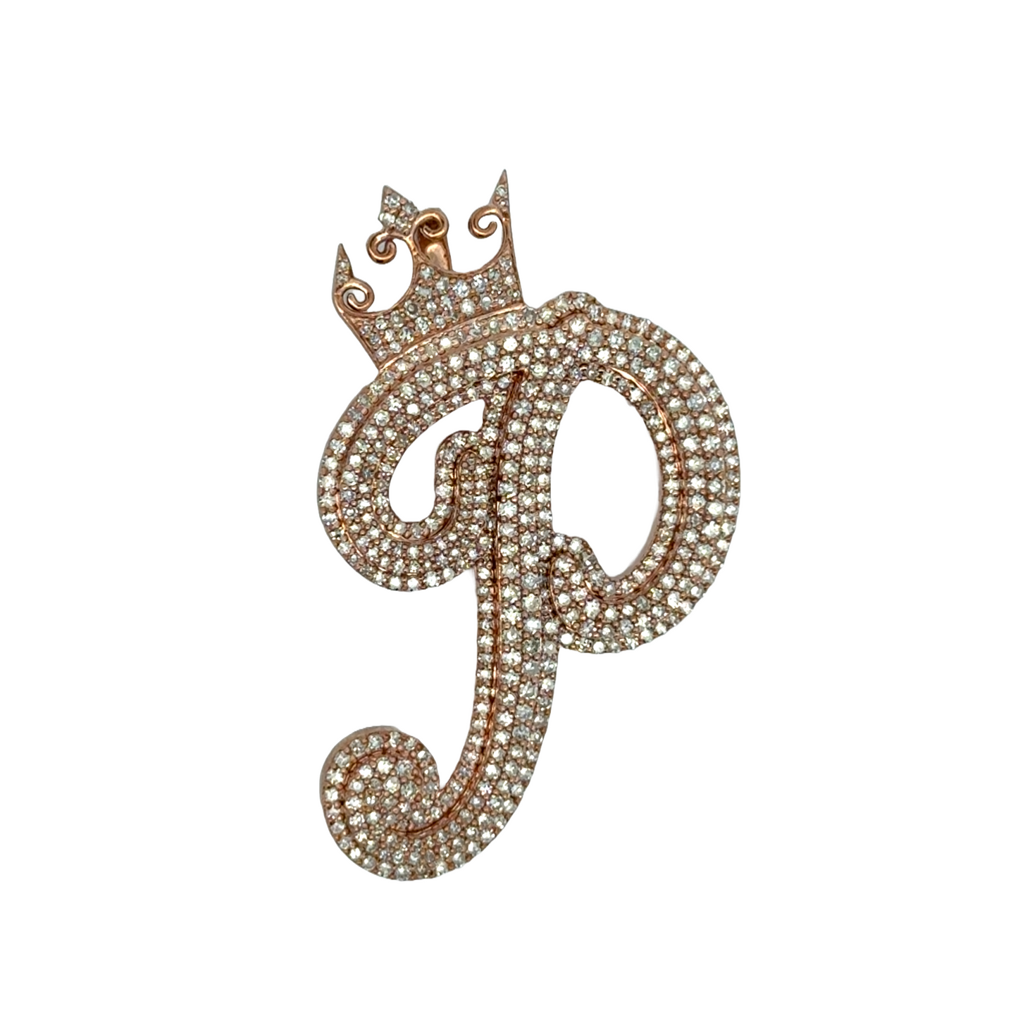 "P" Initial Pendant