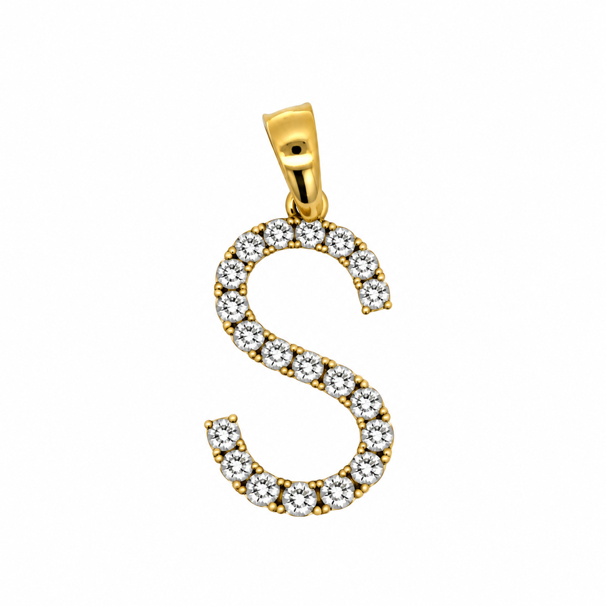 "S" Initial Pendant