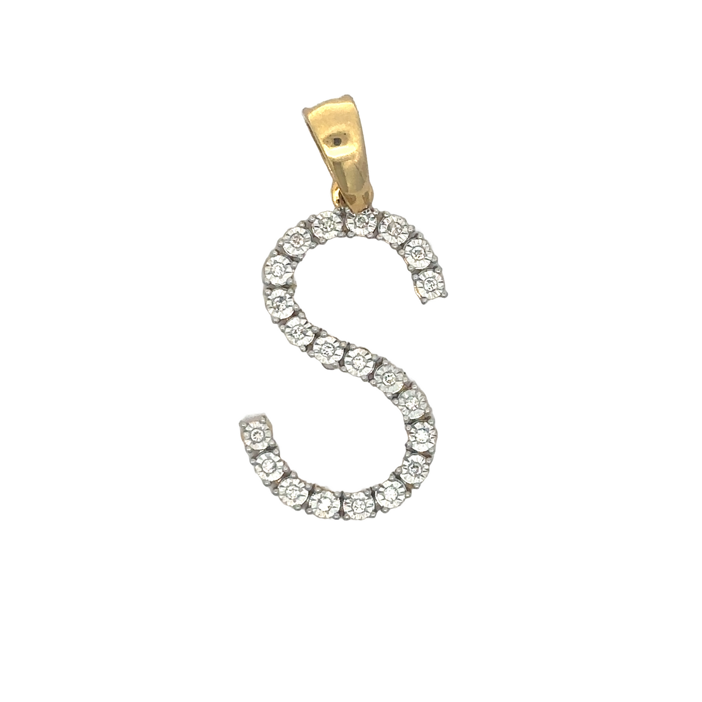 "S" Initial Pendant