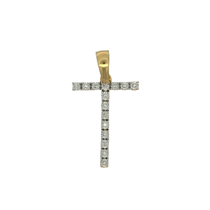 "T" Initial Pendant