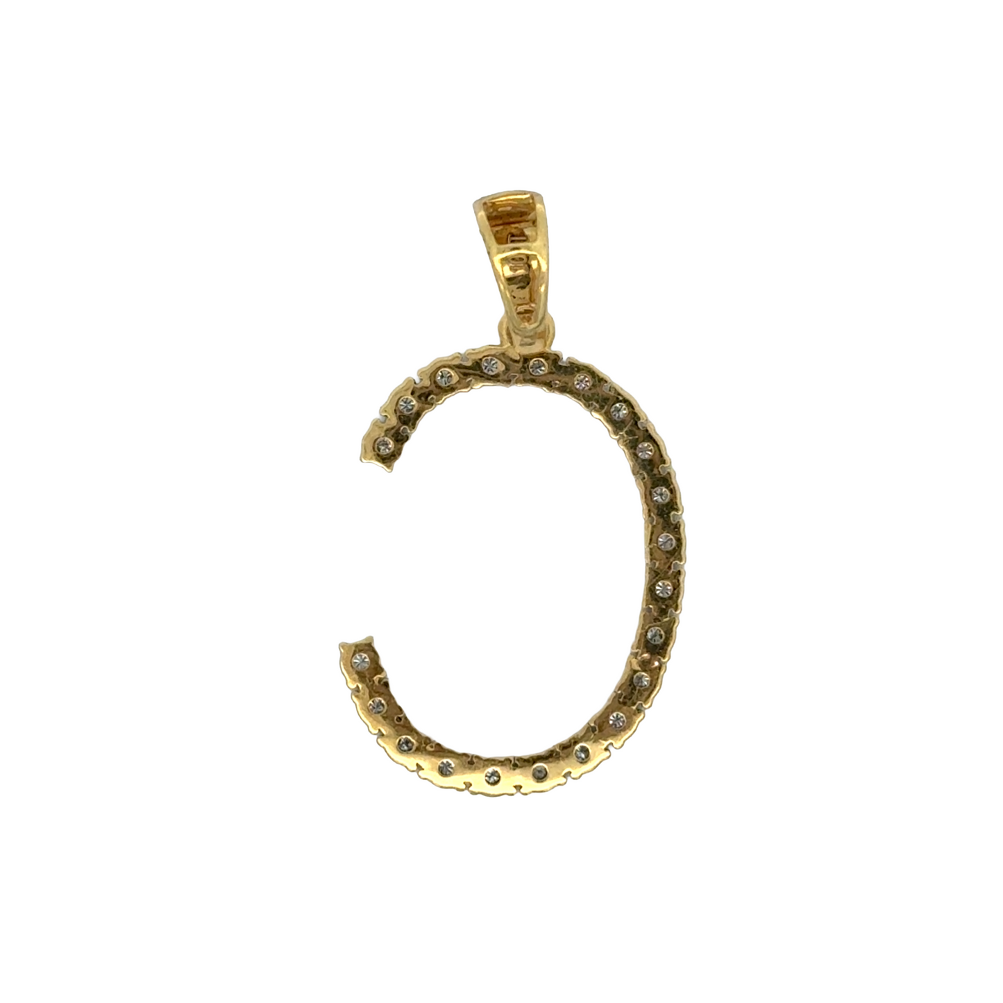"C" Initial Pendant