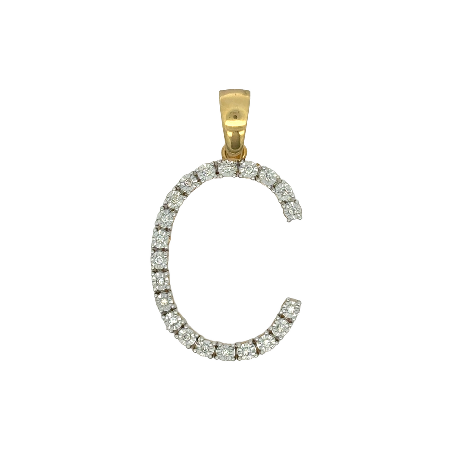 "C" Initial Pendant