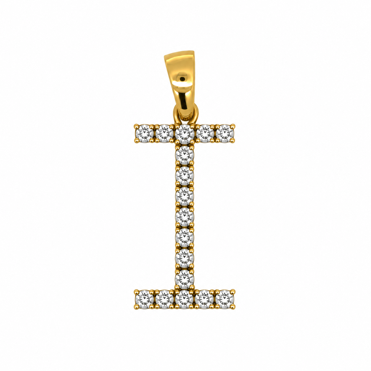 "I" Initial Pendant