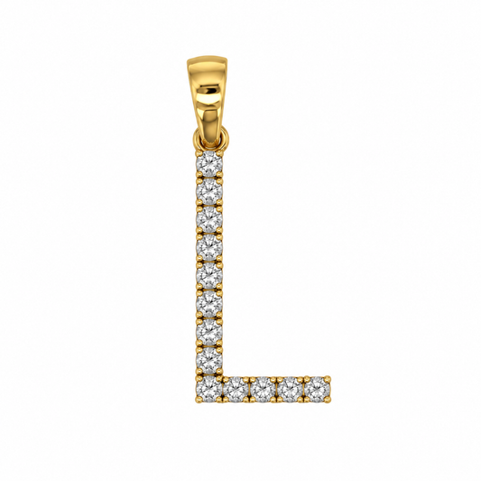 "L" Initial Pendant