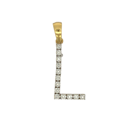 "L" Initial Pendant