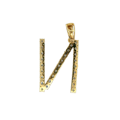 "N" Initial Pendant