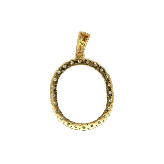 "O" Initial Pendant