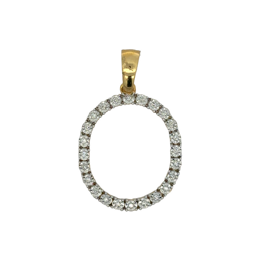 "O" Initial Pendant
