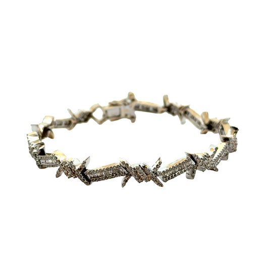 Diamond Bracelet 7"
