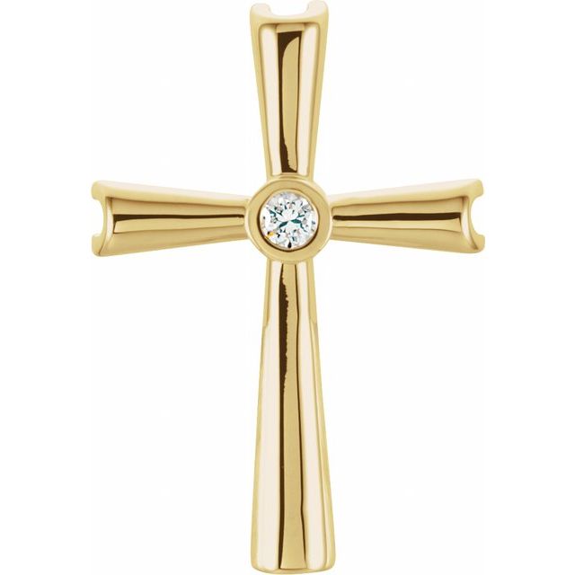 14k-yellow-gold-.04-ctw-natural-diamond-cross-pendant