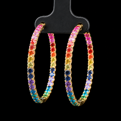 Birthstone Hoops