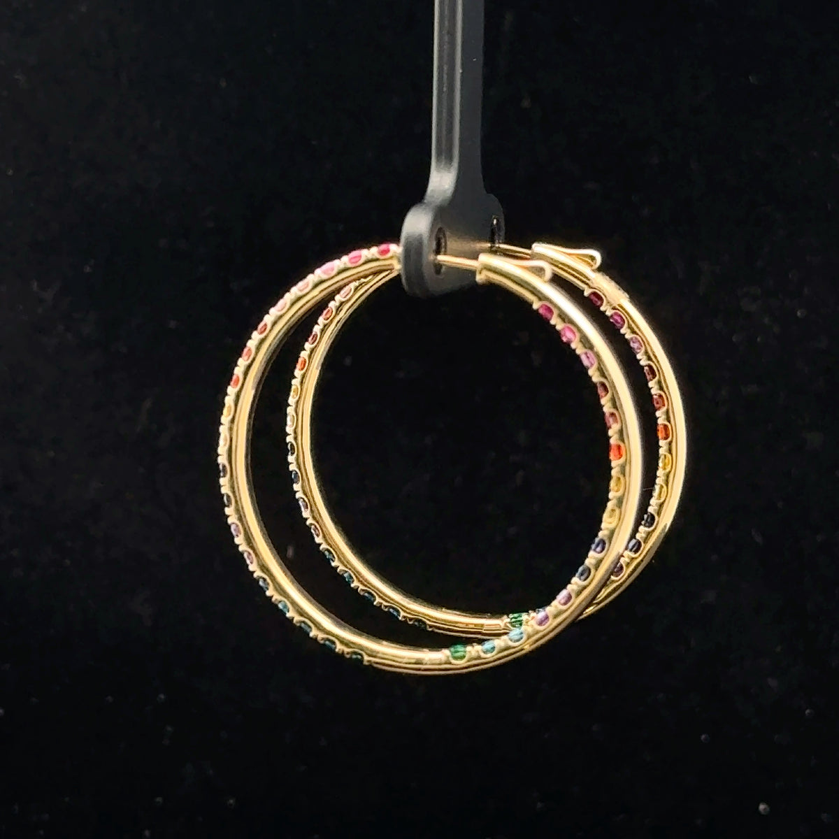 Birthstone Hoops