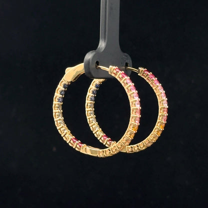 Birthstone Hoops