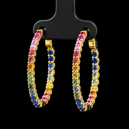 Birthstone Hoops