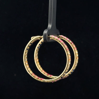 Birthstone Hoops