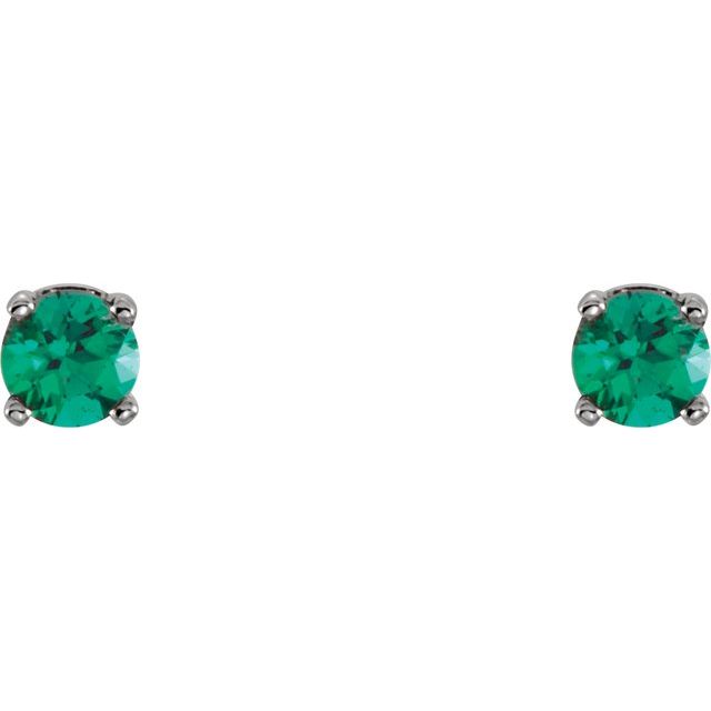 14k-white-gold-imitation-emerald-youth-earrings