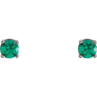 14k-white-gold-imitation-emerald-youth-earrings