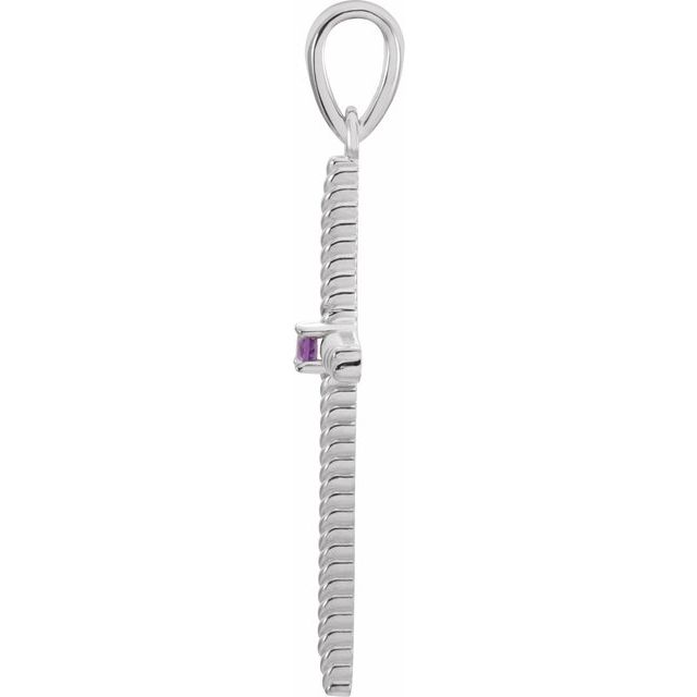 14k-white-gold-natural-amethyst-cross-pendant
