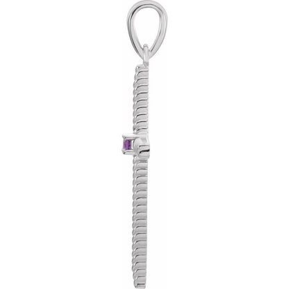 14k-white-gold-natural-amethyst-cross-pendant
