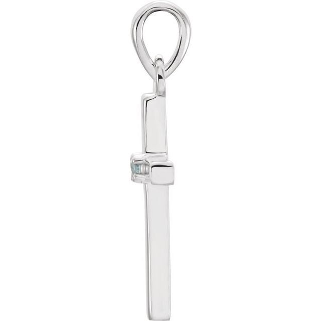 14k-white-gold-natural-aquamarine-cross-pendant