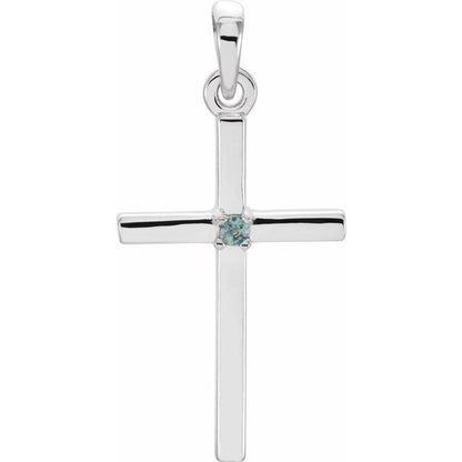 14k-white-gold-natural-alexandrite-cross-pendant