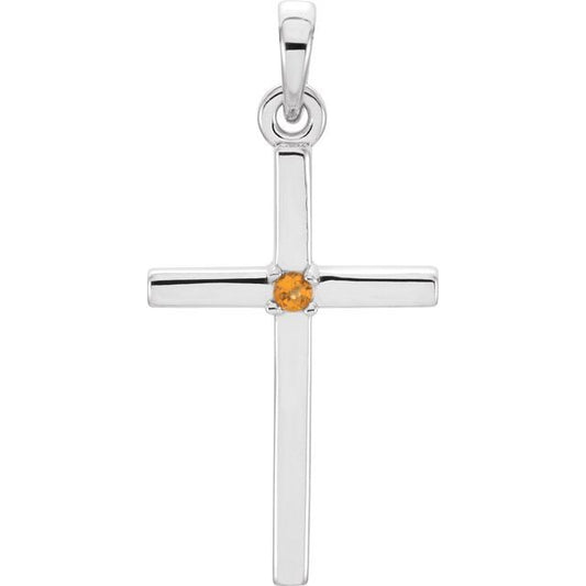 14k-white-gold-natural-citrine-cross-pendant