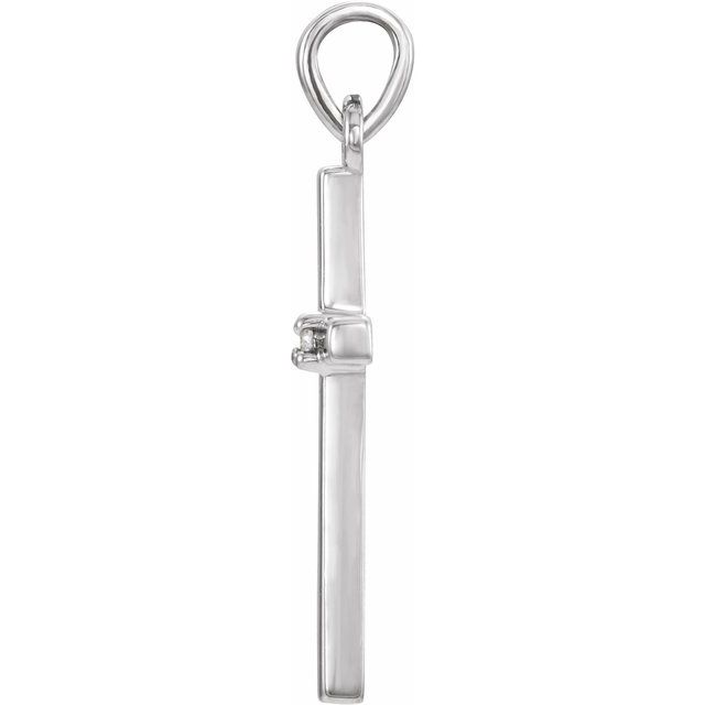 14k-white-gold-natural-white-sapphire-cross-pendant