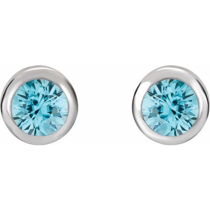 14k-white-gold-natural-blue-zircon-bezel-set-earrings