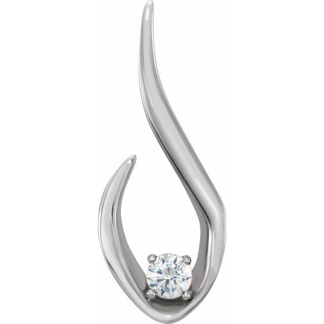 14k-white-gold-1/10-ctw-natural-diamond-freeform-pendant