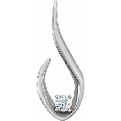 14k-white-gold-1/10-ctw-natural-diamond-freeform-pendant