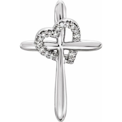 14k-white-gold-.04-ctw-natural-diamond-heart-&-cross-pendant