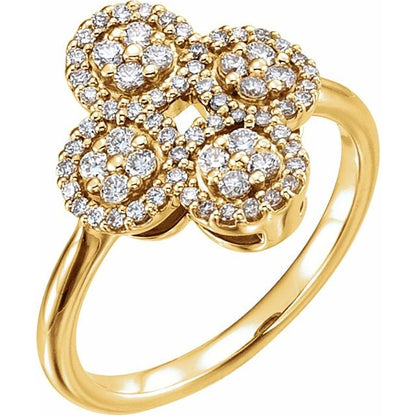 14k-white-gold-1/2-ctw-natural-diamond-clover-ring