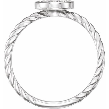 14k-white-gold-1/6-ctw-natural-diamond-cluster-rope-ring