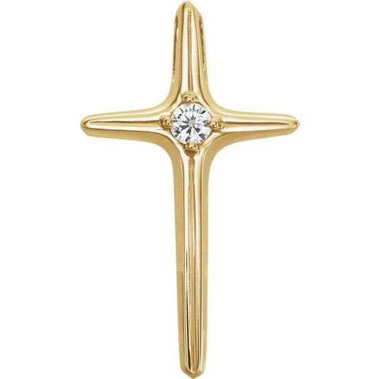 14k-yellow-gold-.07-ctw-natural-diamond-cross-pendant