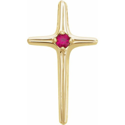 14k-yellow-gold-natural-ruby-cross-pendant