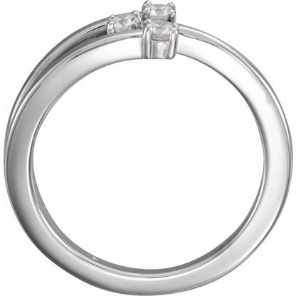 14k-white-gold-1/5-ctw-natural-diamond-
bypass-ring