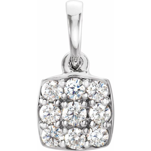 14k-white-gold-1/4-ctw-natural-diamond-cluster-pendant