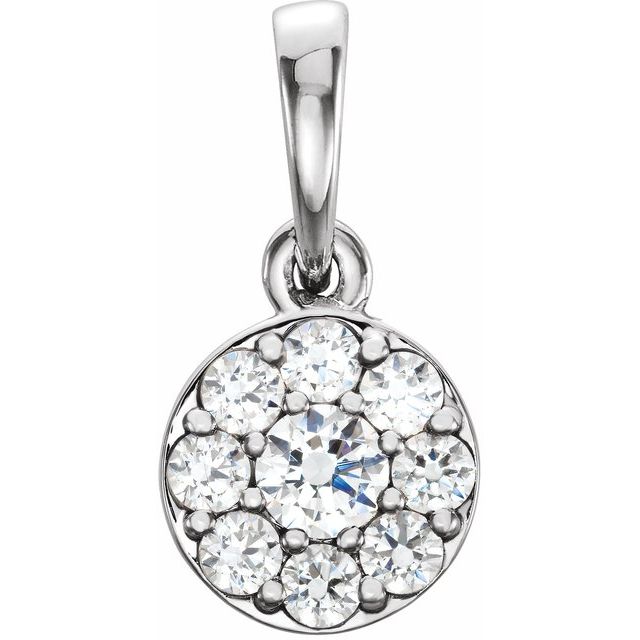 14k-white-gold-1/4-ctw-natural-diamond-cluster-pendant