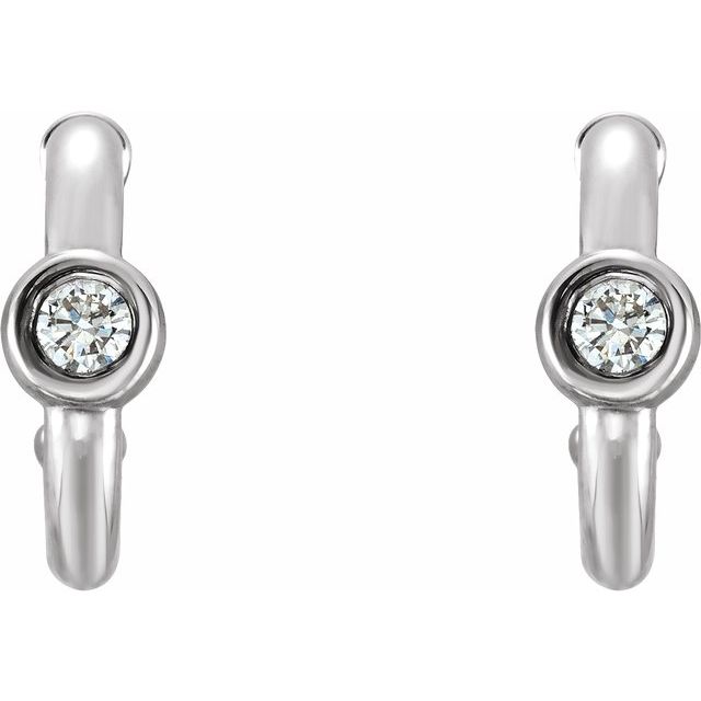14k-white-gold-1/5-ctw--natural-diamond-huggie-hoop-earrings