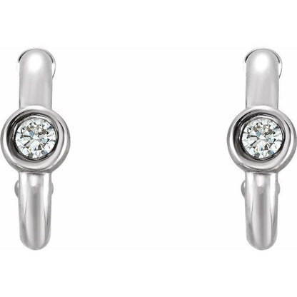14k-white-gold-1/5-ctw--natural-diamond-huggie-hoop-earrings