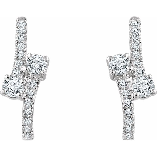 14k-white-gold-5/8-ctw-natural-diamond-two-stone-j-hoop-earrings